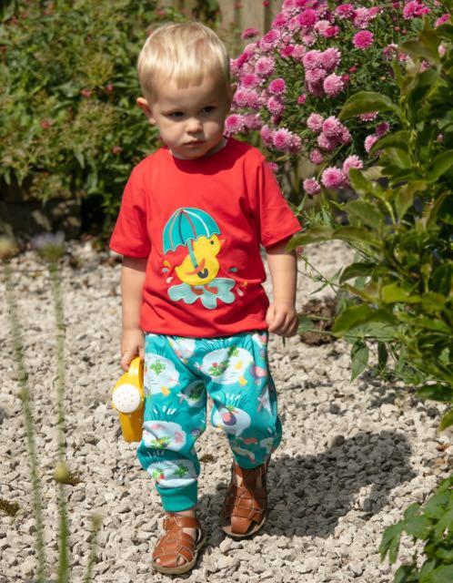 Pondlife pull-up trousers Piccalilly Bottoms Piccalilly