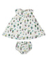 Dolly muslin outfit - greenhouse Frugi playsuit Frugi
