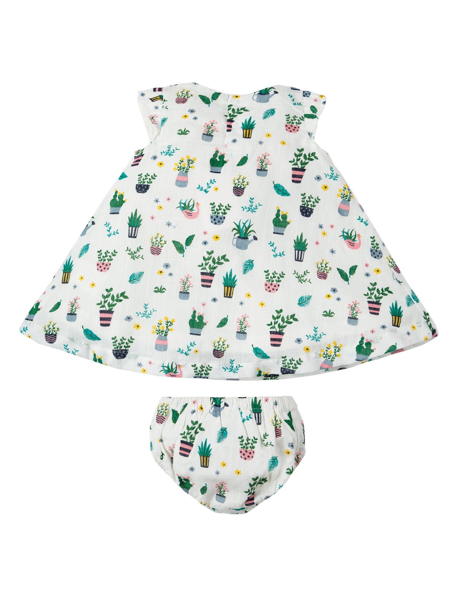 Dolly muslin outfit - greenhouse Frugi playsuit Frugi