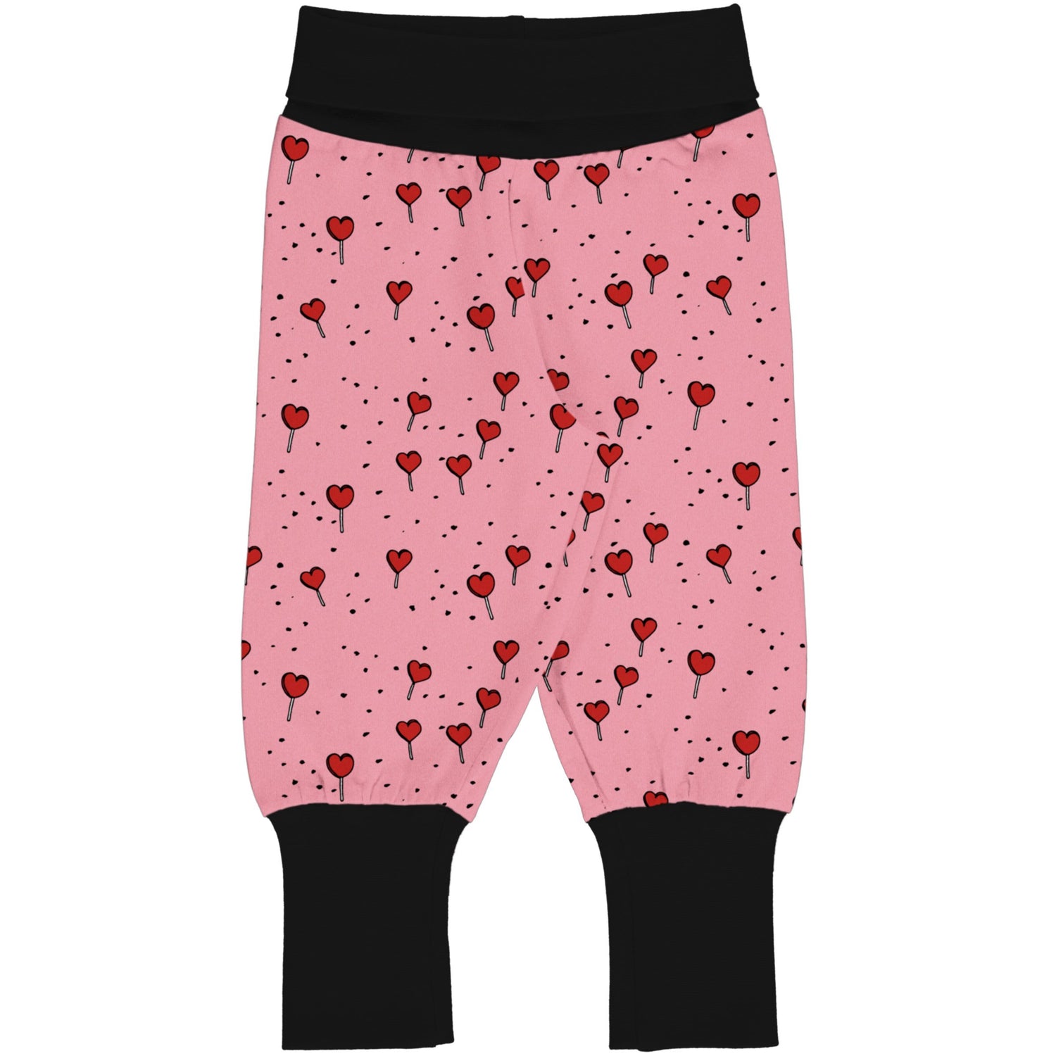 Lollipop love rib pants Maxomorra Bottoms Maxomorra