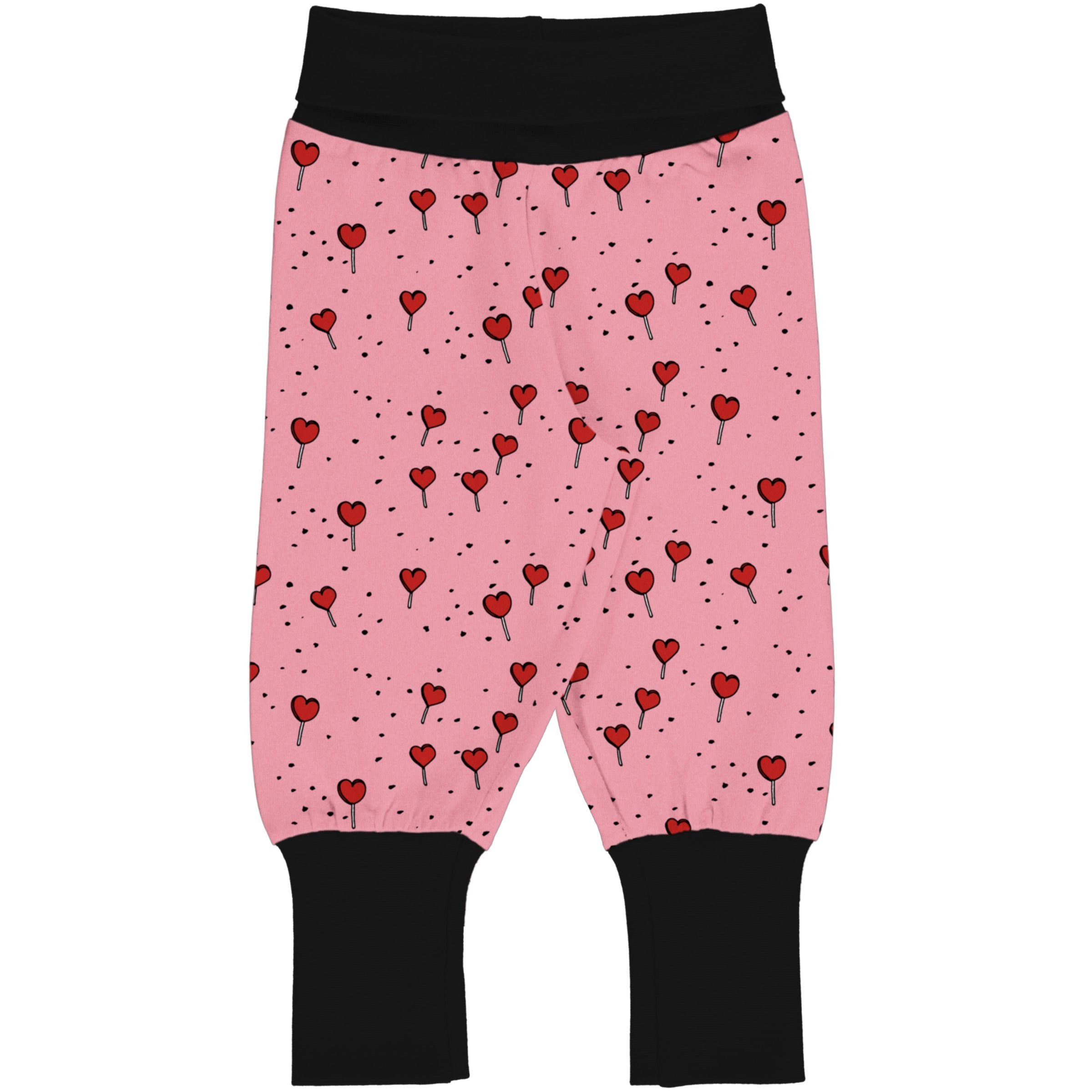 Lollipop love rib pants Maxomorra Bottoms Maxomorra