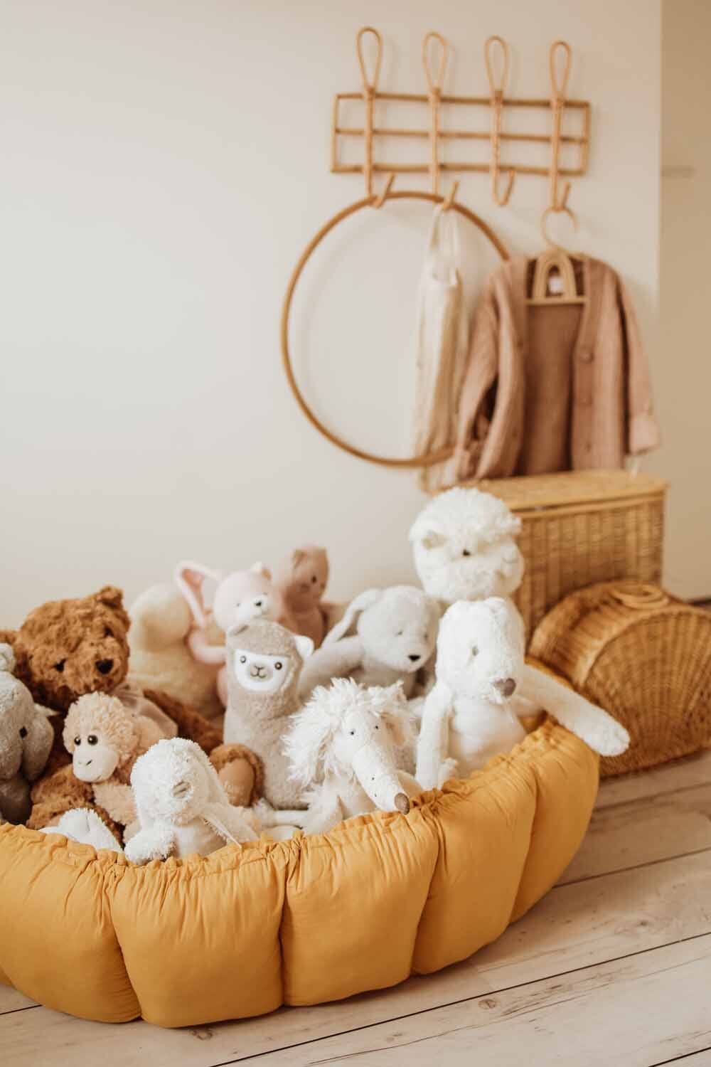 Tapete BLOOM mustard Play&Go