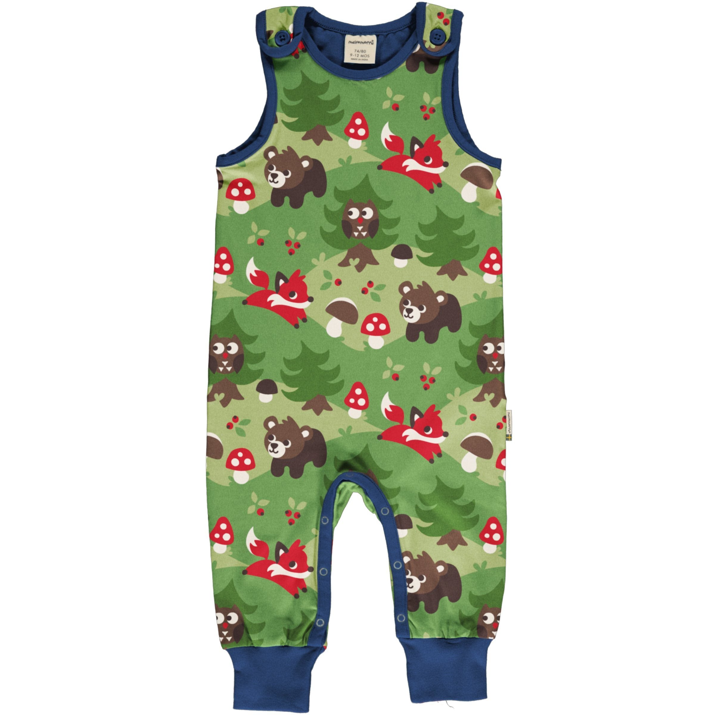 Macacão floresta Dungarees Maxomorra