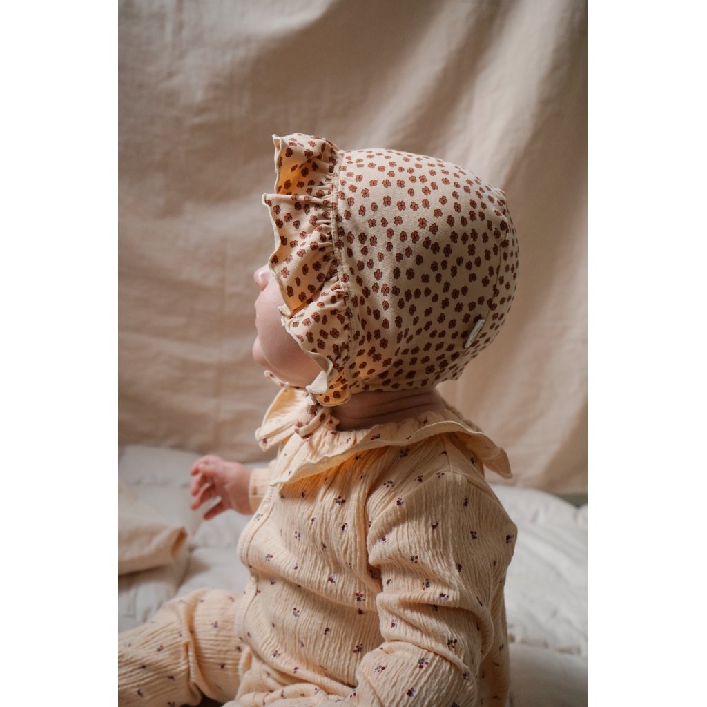 Freya bonnet buttercup rosa Hat Konges sløjd