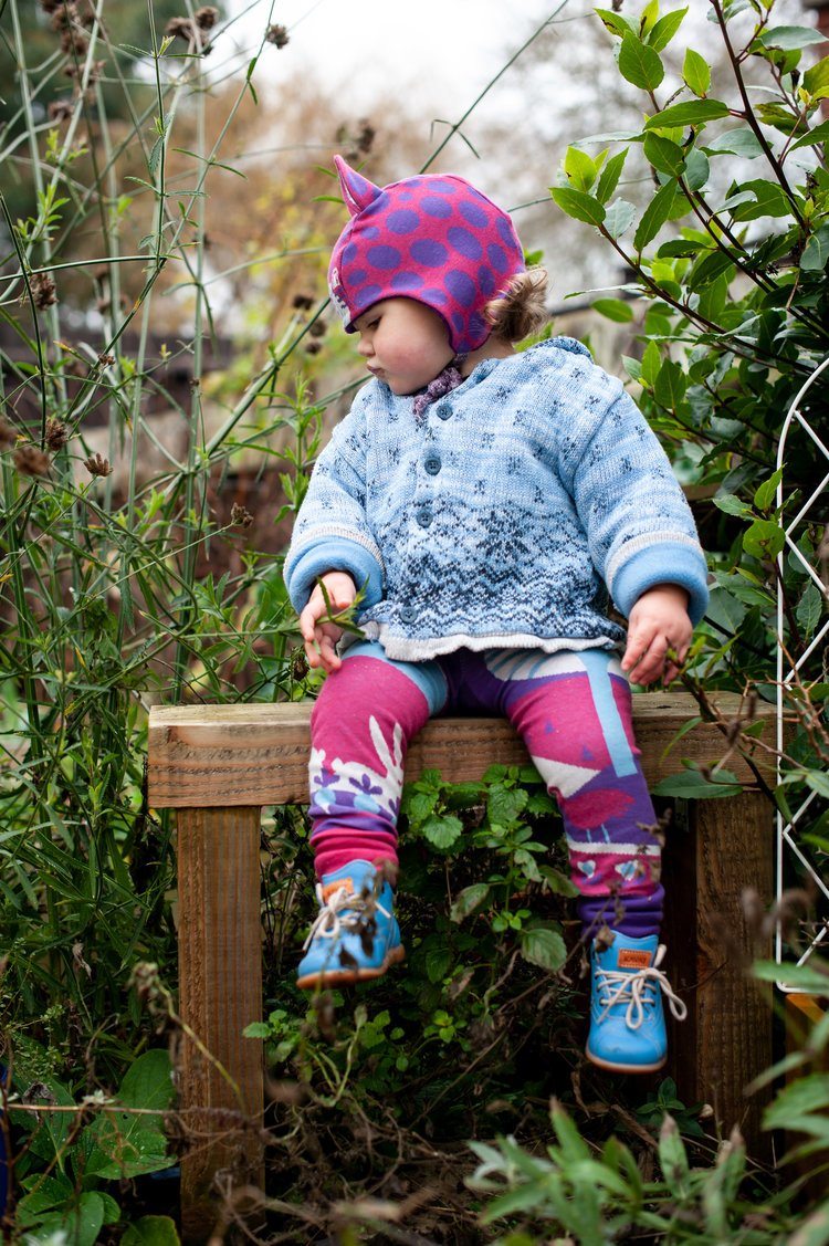 Rabbitcat bonnet purple Merle Hats Merle
