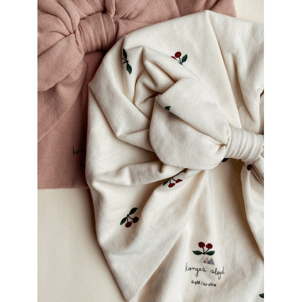 2-pack turban cherry/tan Hat Konges sløjd