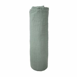Muslin swaddle sage mushie muslin mushie
