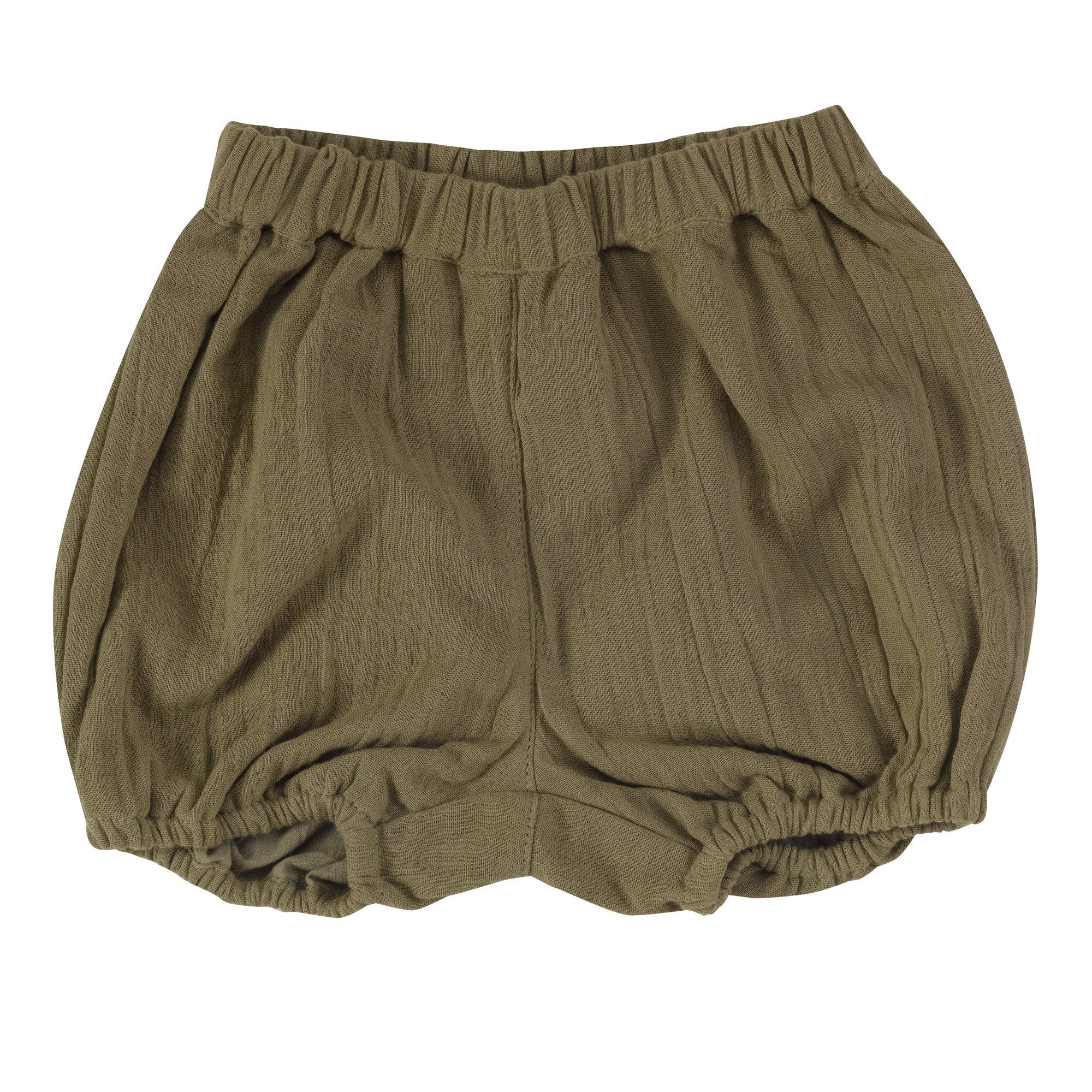 Bloomers muslin olive Pigeon Bottoms Pigeon Organics