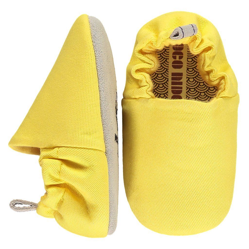Plain sunshine yellow mini shoes 17-22 Poco Nido Baby shoes Poco Nido