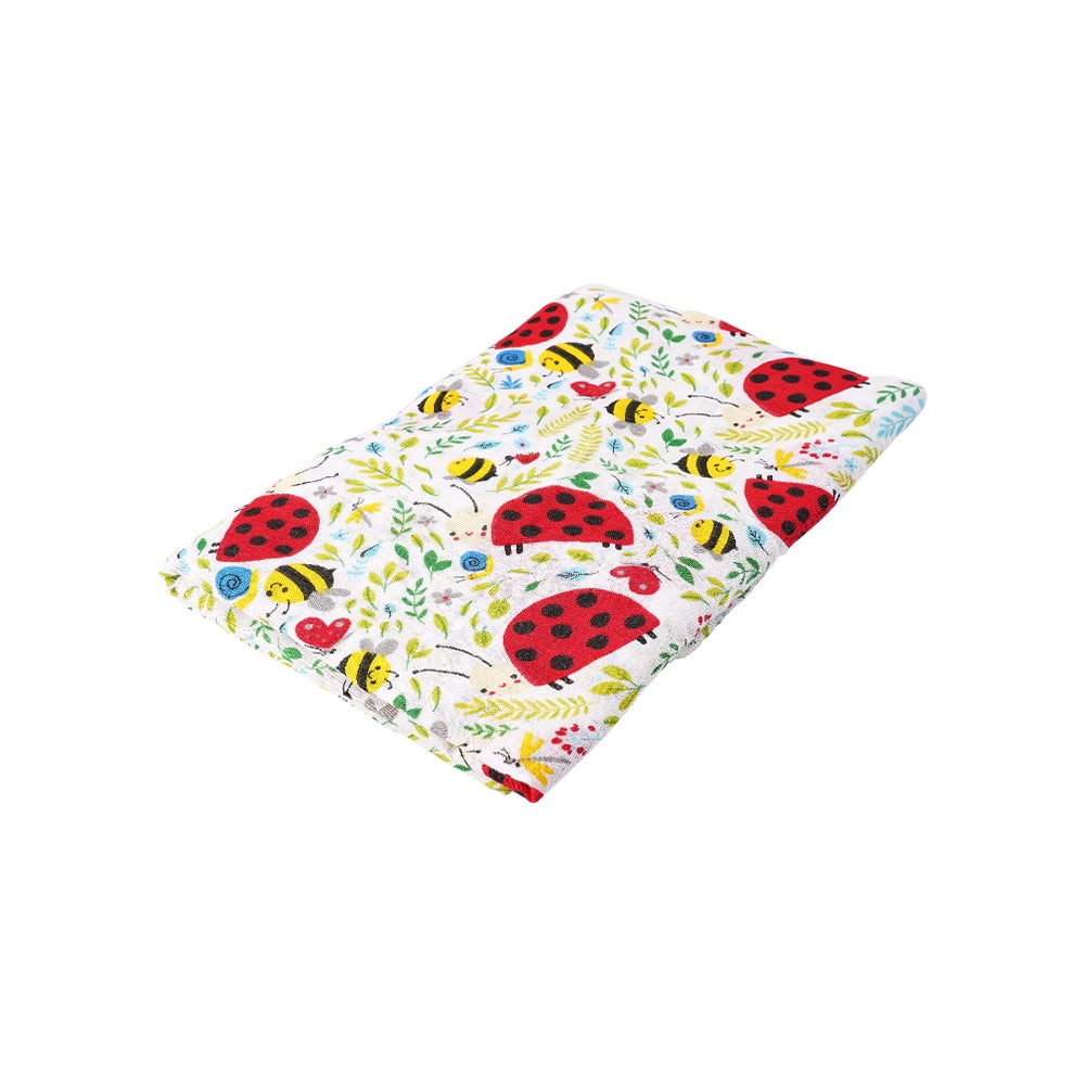 Musselina 120 cm ladybug Happy Bear