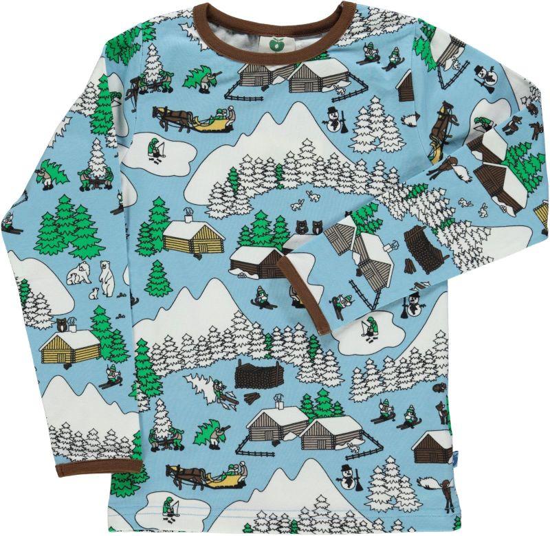 LS top Winter landscpae Smafolk Tops Smafolk