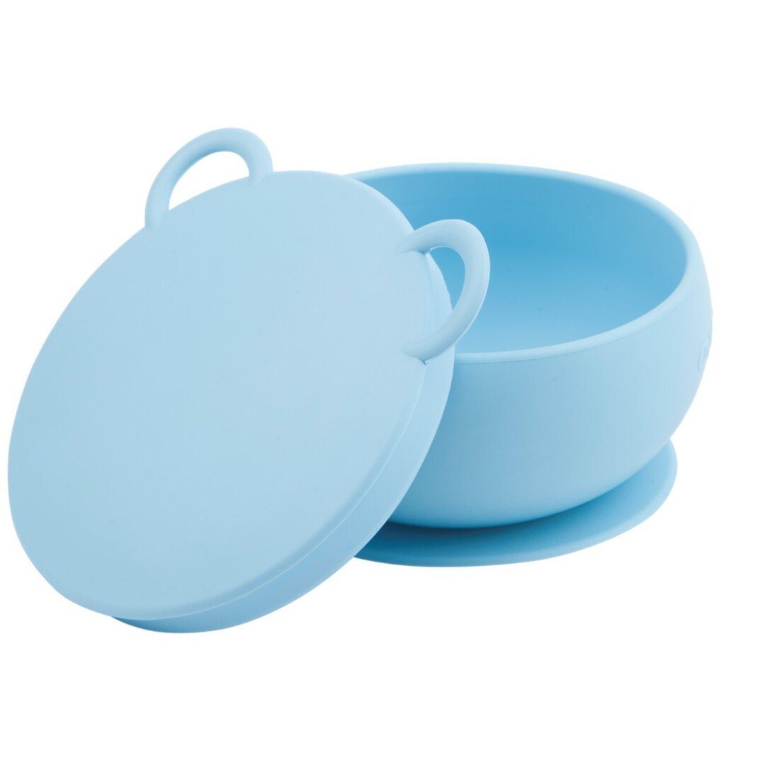 Suction bowl blue Minikoioi Dinnerware minikoioi