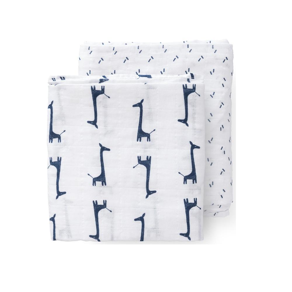 2 musselinas swaddle girafa 120 cm Muslin Fresk