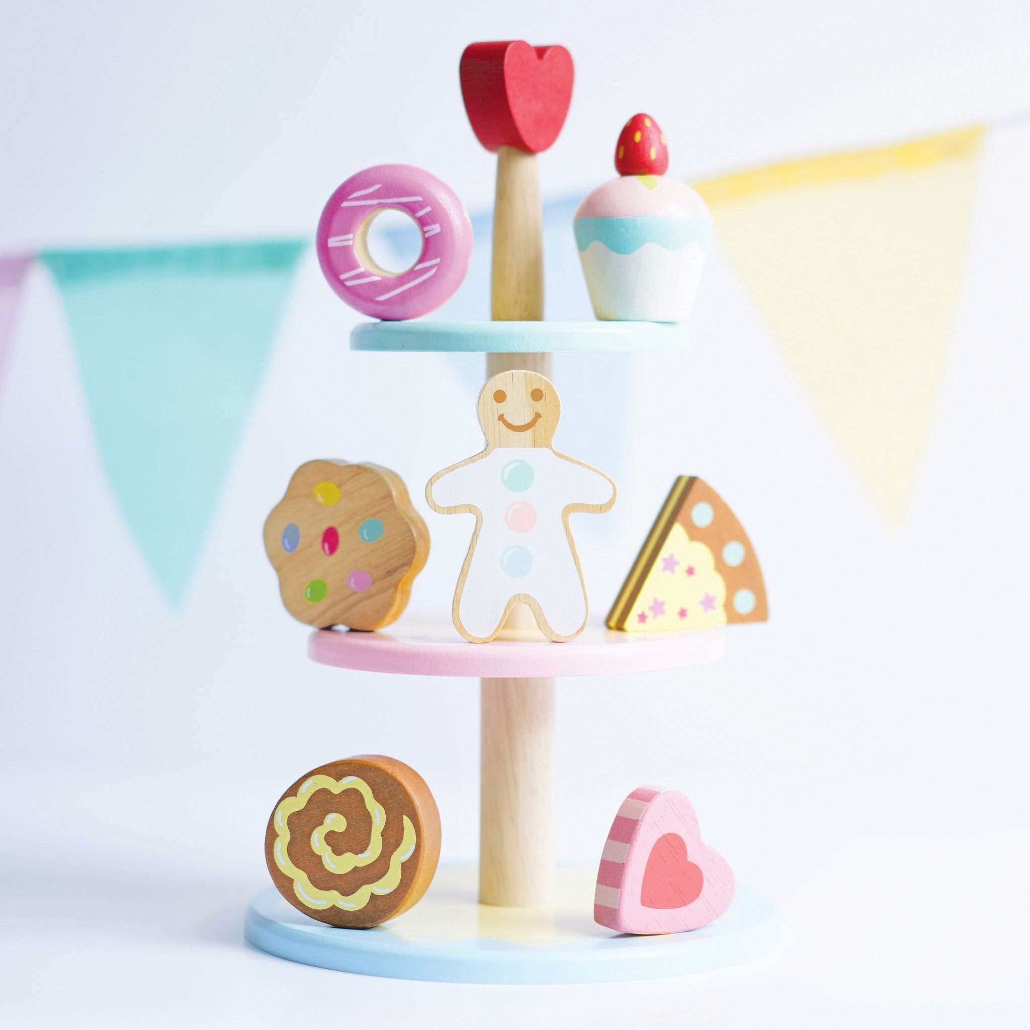 Three tier cake stand Le Toy Van Toys Le Toy Van