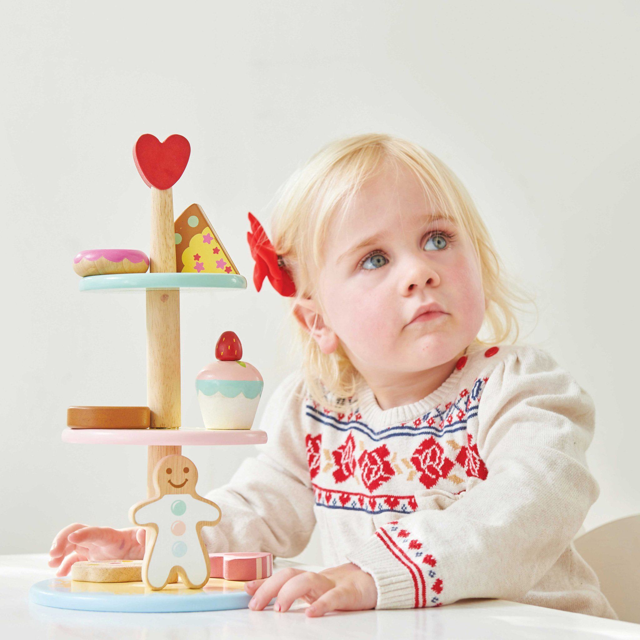 Three tier cake stand Le Toy Van Toys Le Toy Van