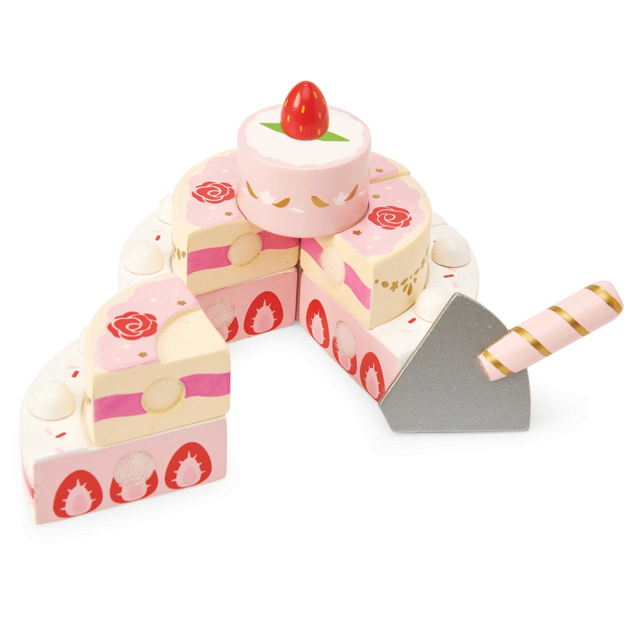 Strawberry wedding cake Le Toy Van Toys Le Toy Van
