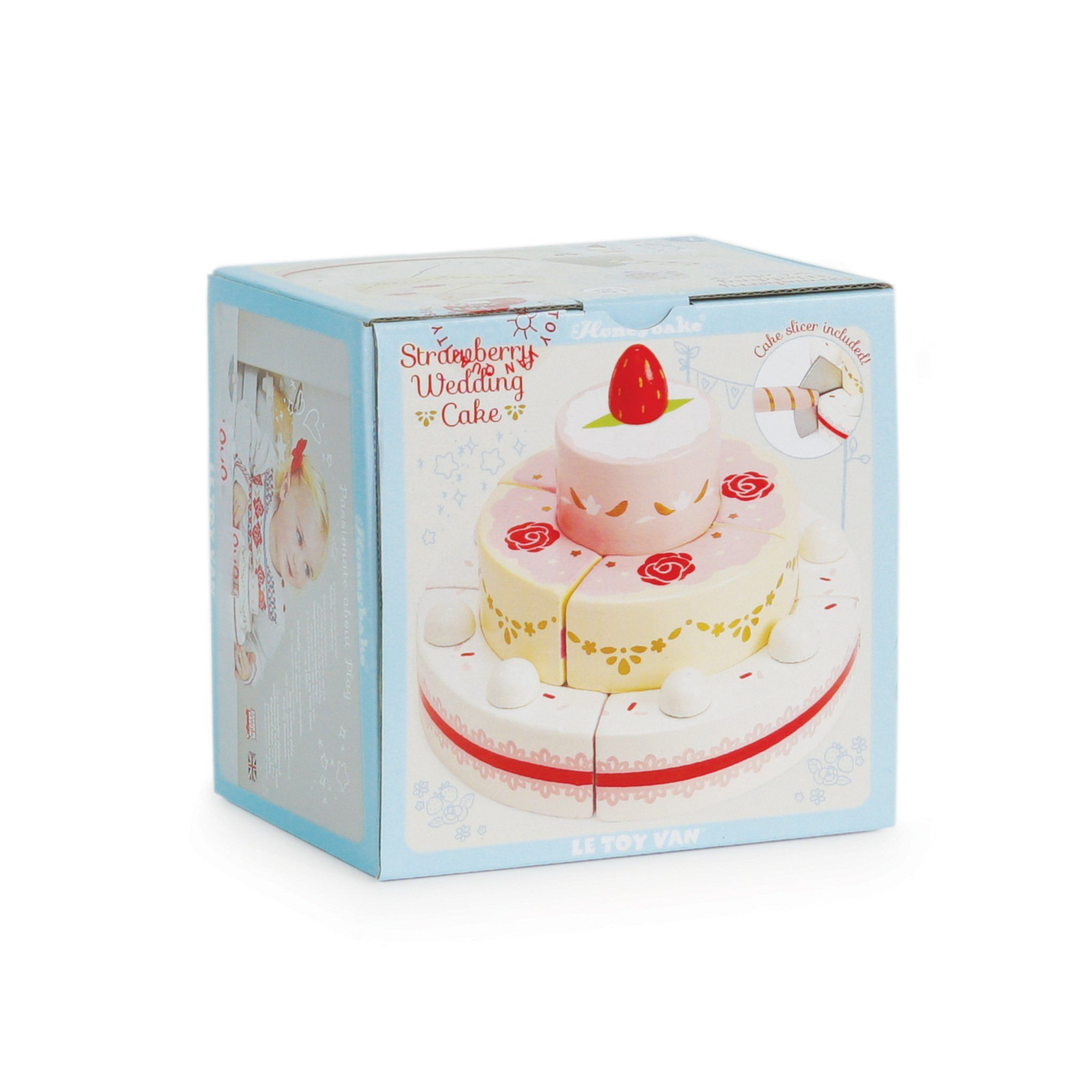 Strawberry wedding cake Le Toy Van Toys Le Toy Van