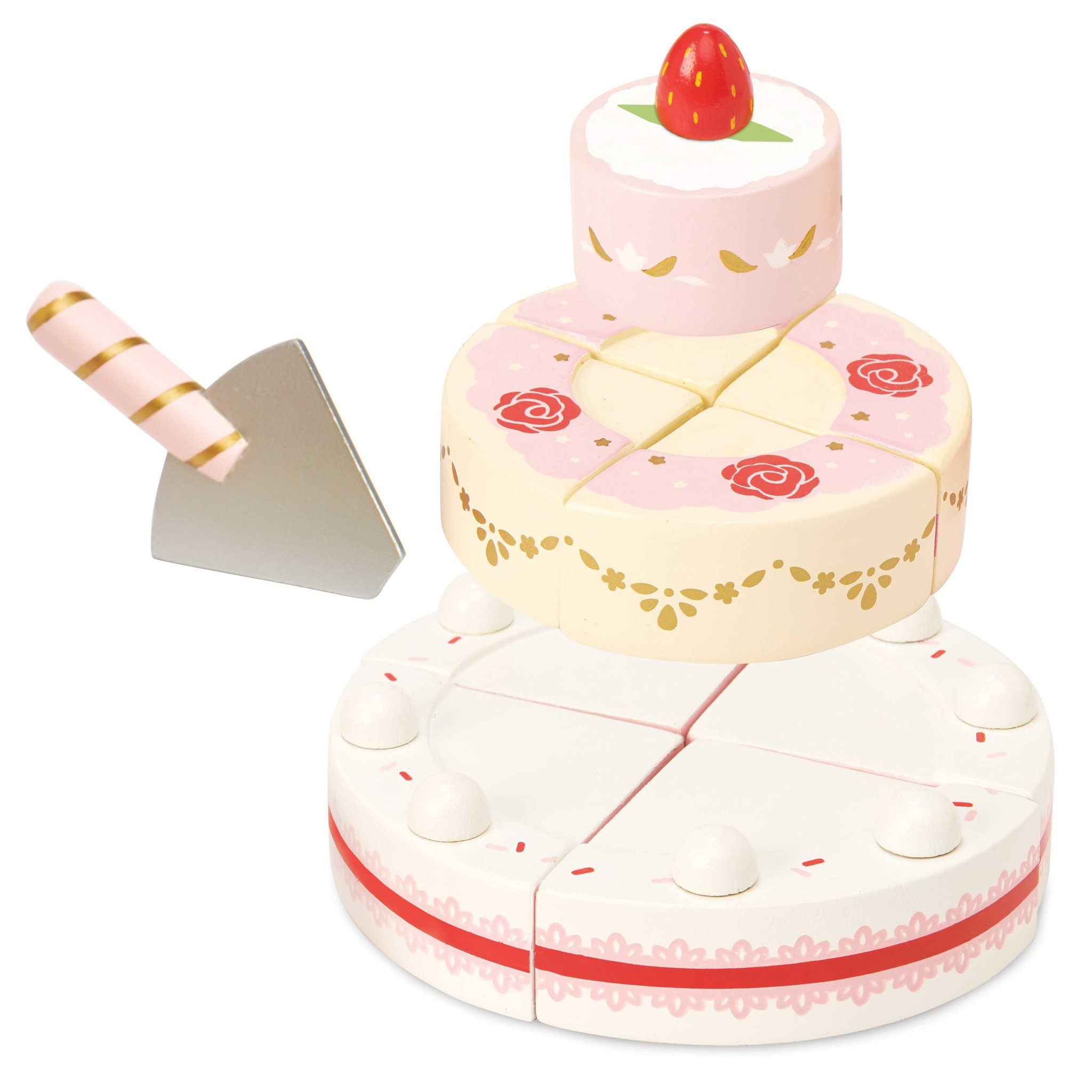Strawberry wedding cake Le Toy Van Toys Le Toy Van
