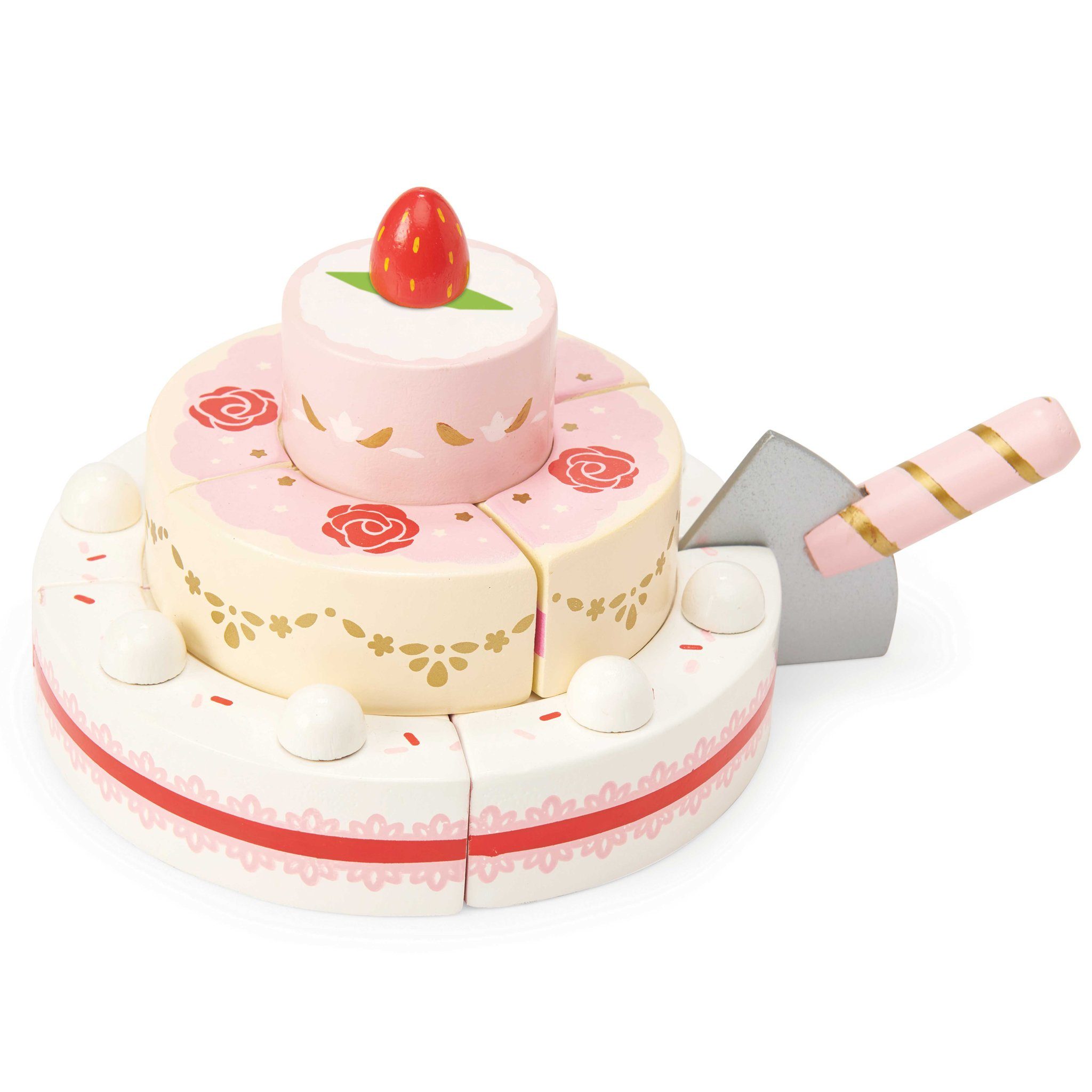Strawberry wedding cake Le Toy Van Toys Le Toy Van