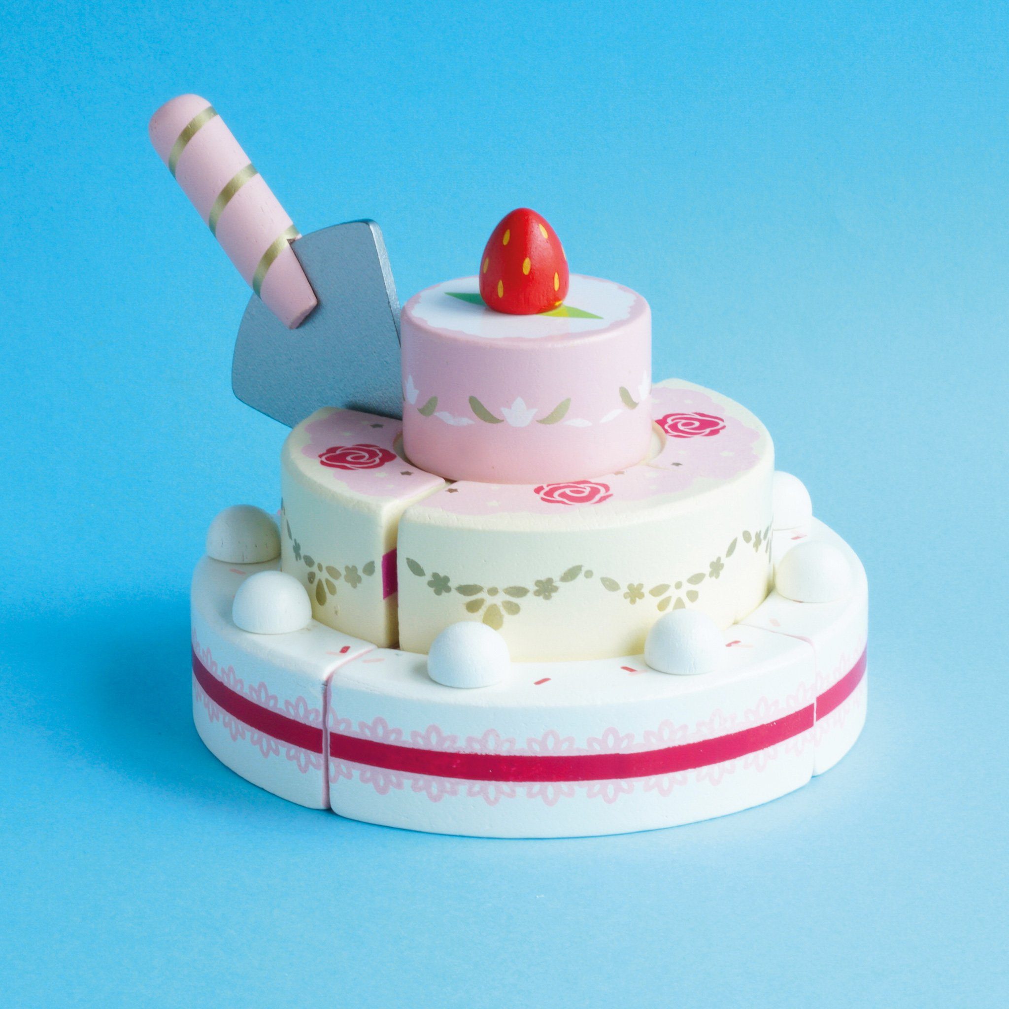 Strawberry wedding cake Le Toy Van Toys Le Toy Van