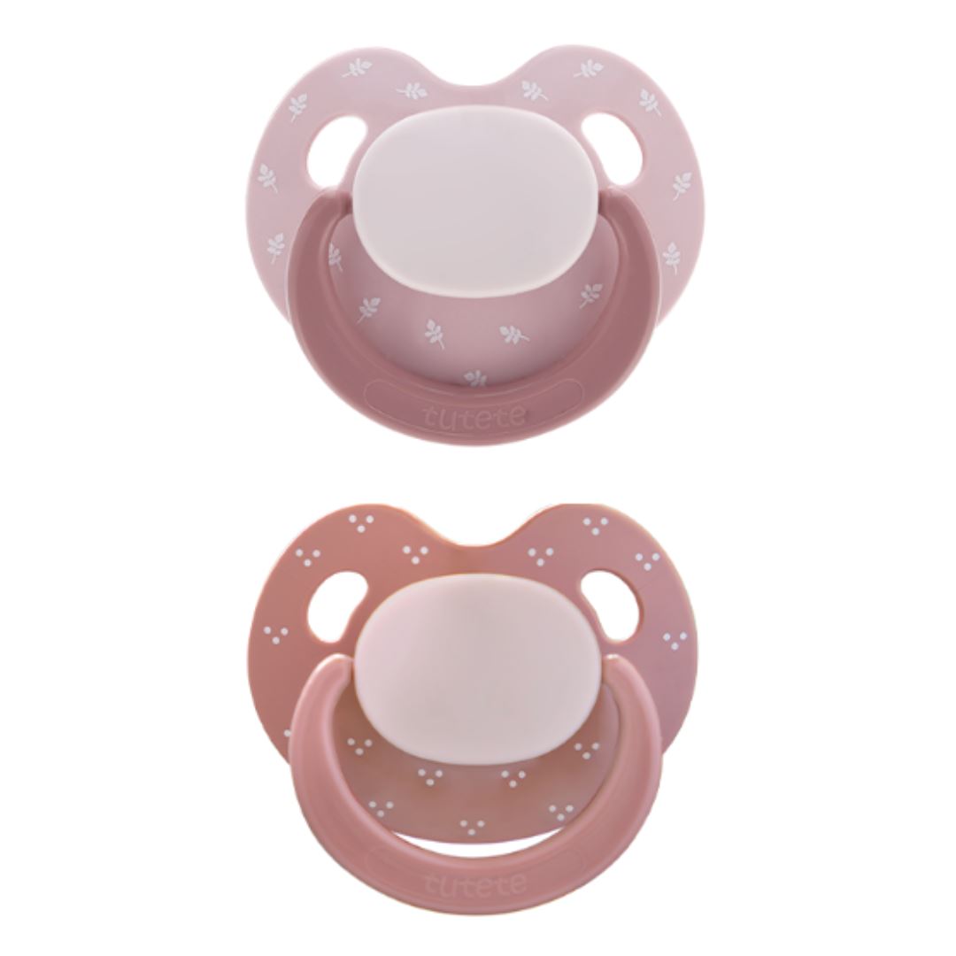 2 chupetas anatómicas silicone 0-6 meses blue dot | sage line pacifier tutete