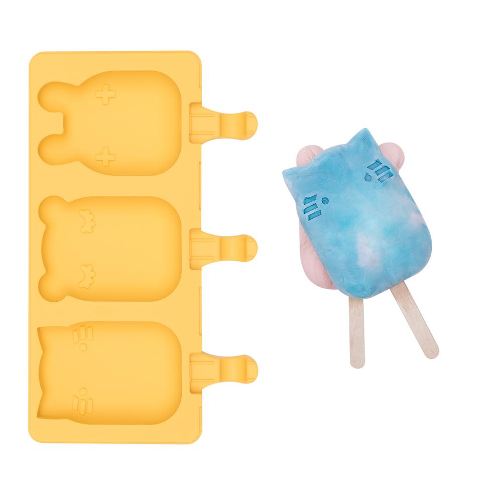 Frosties - silicone popsicle moulds yellow Dinnerware we might be tiny