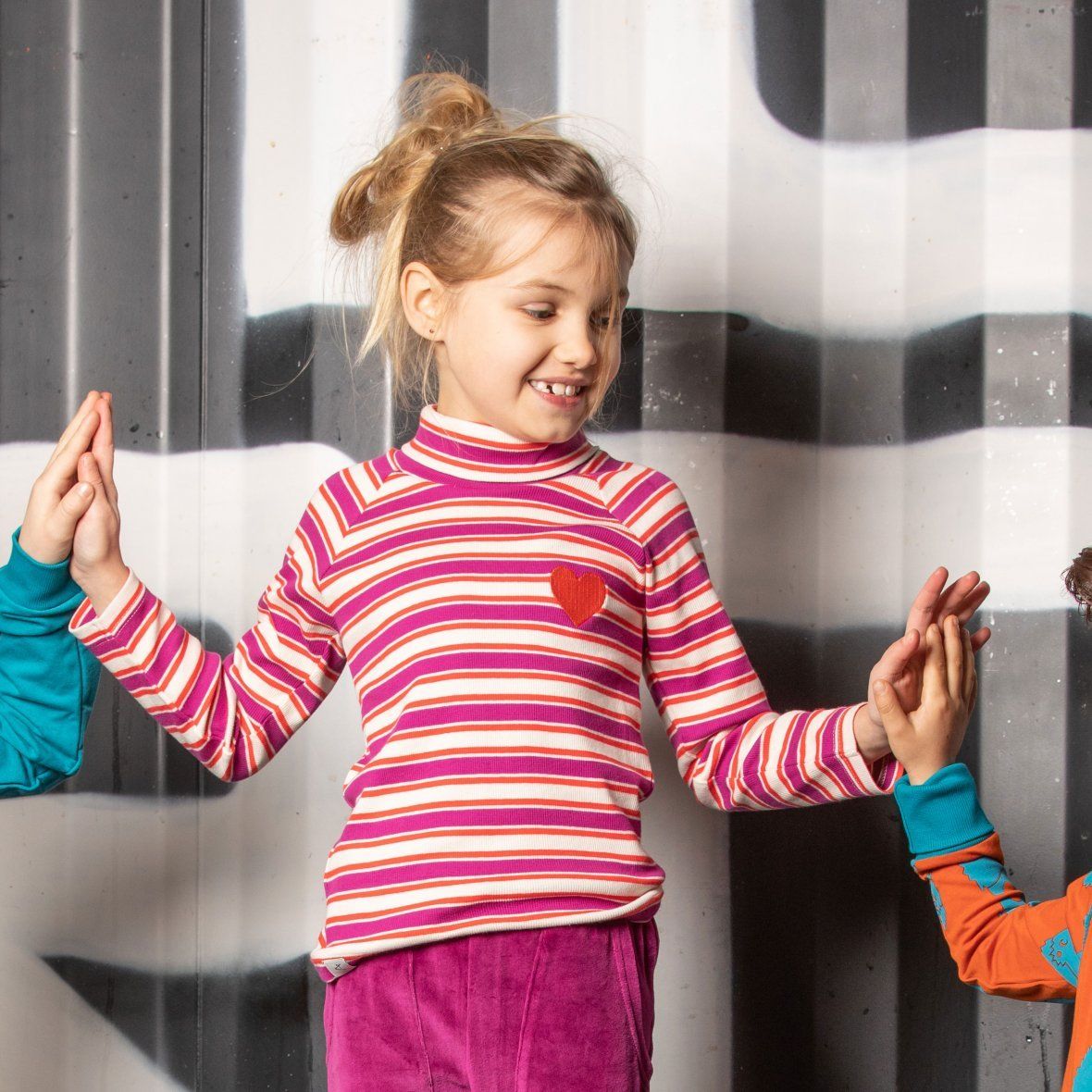 Westwind highneck blouse boysenberry AlbaBaby Tops Alba of Denmark