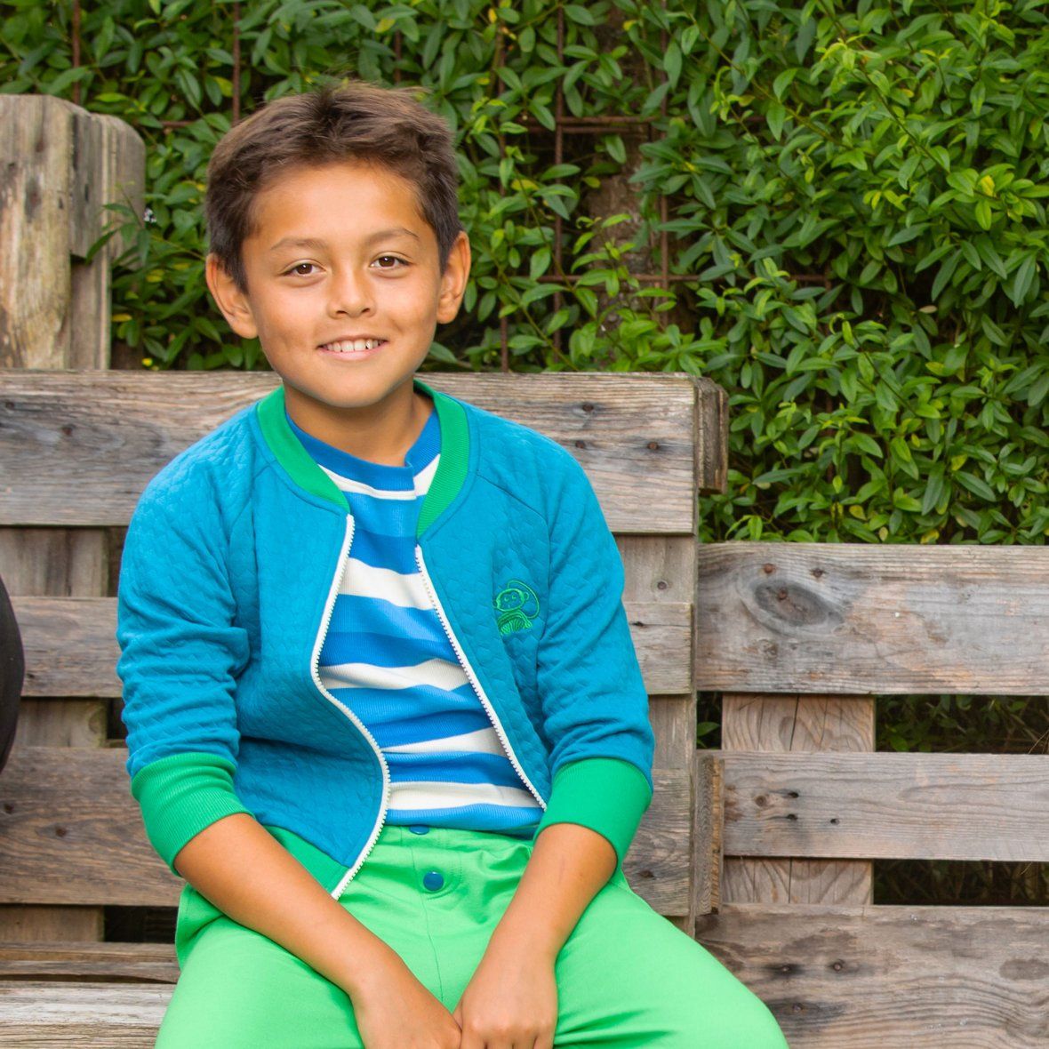 Alba quilted jacket turkish tile AlbaBaby Tops Alba of Denmark