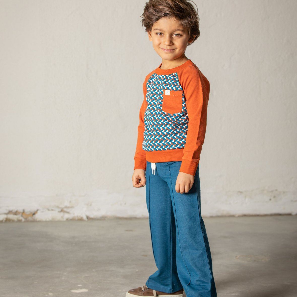 Box pants poseidon AlbaBaby Pants Alba of Denmark