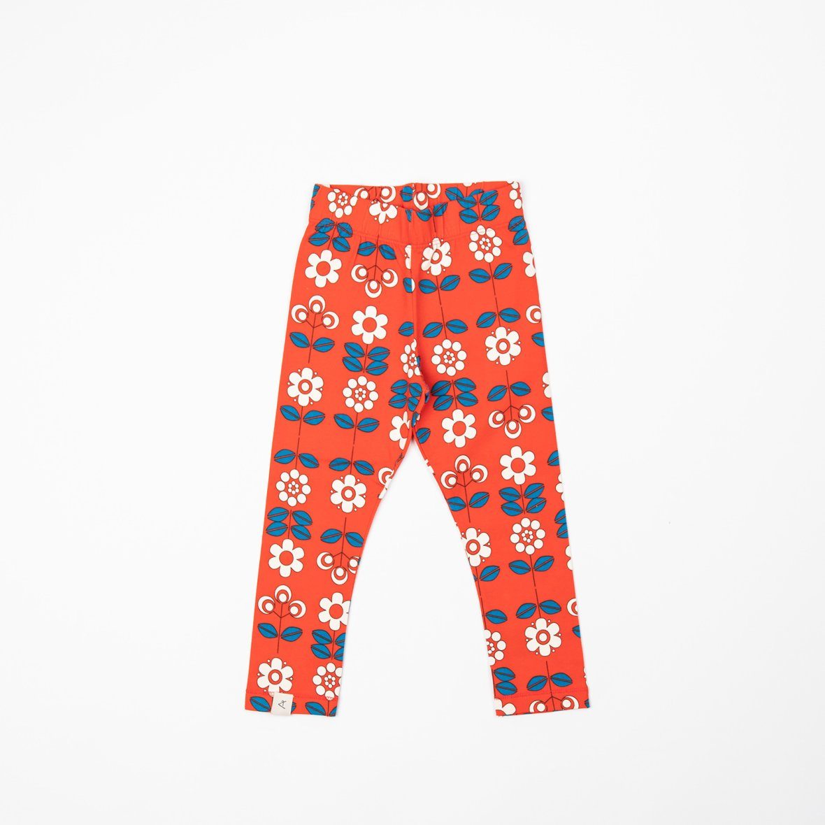 Haniella leggings spicy orange fairy tail flowers AlbaBaby Bottoms Alba of Denmark