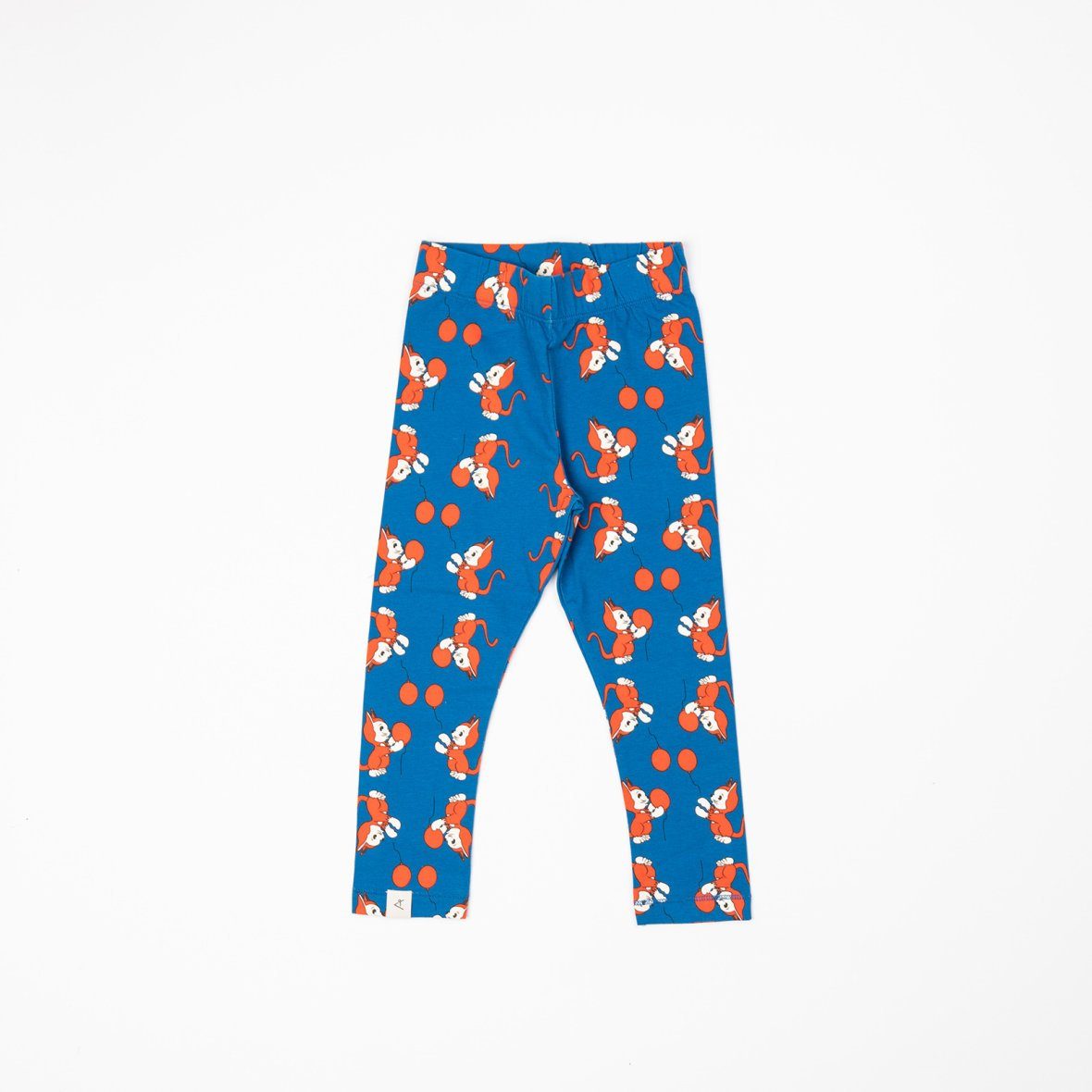 Haniella leggings snorkel bluethe cat and balloon AlbaBaby Bottoms Alba of Denmark