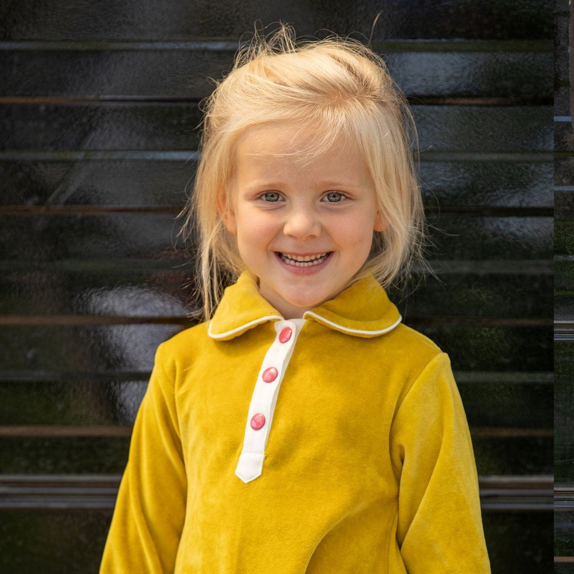 Moonlight dress Ceylon yellow AlbaBaby Dresses Alba of Denmark