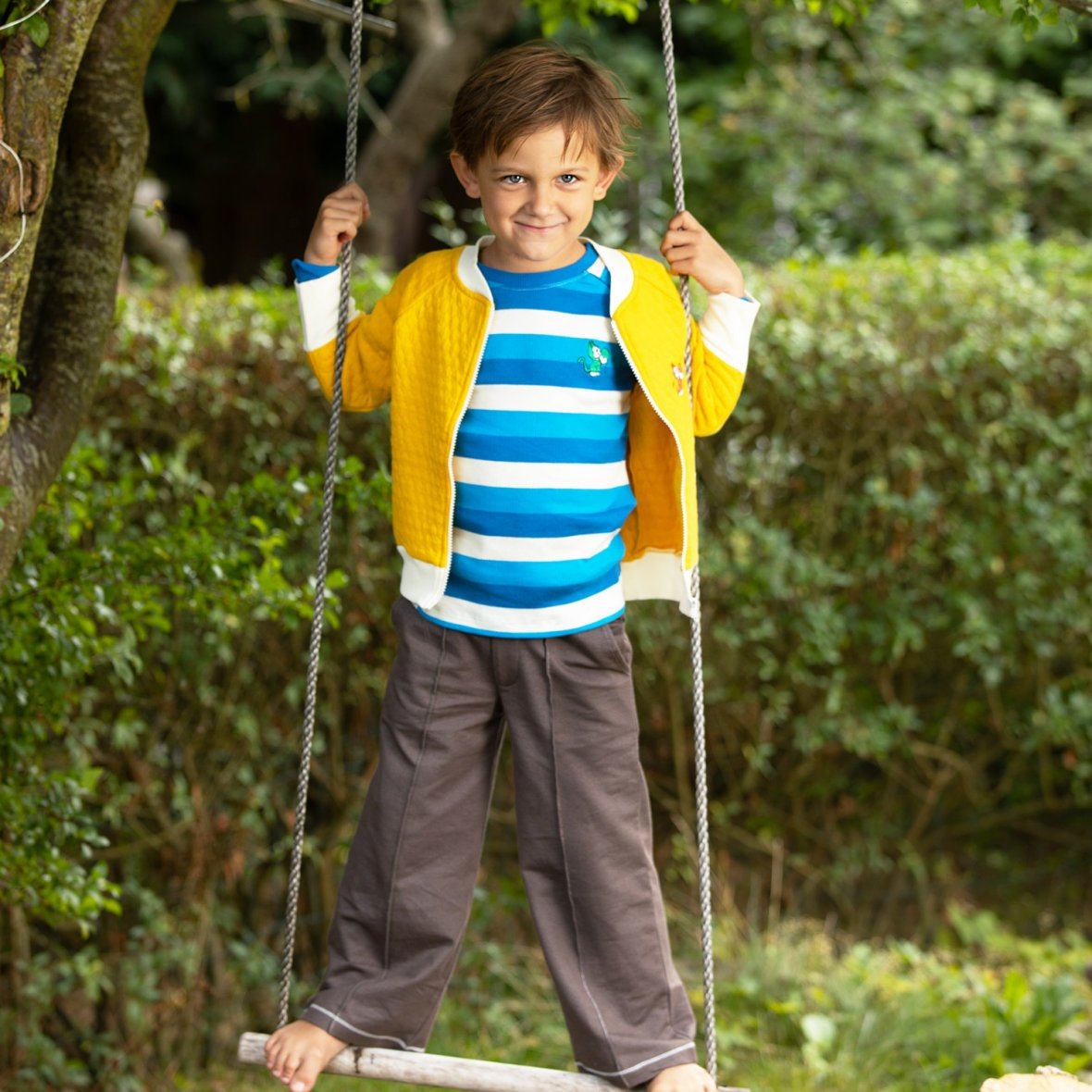 Rock it box pants chocolate brown AlbaBaby Bottoms Alba of Denmark