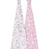 ma fleur swaddle muslins - 2 pack Muslin Aden + Anais