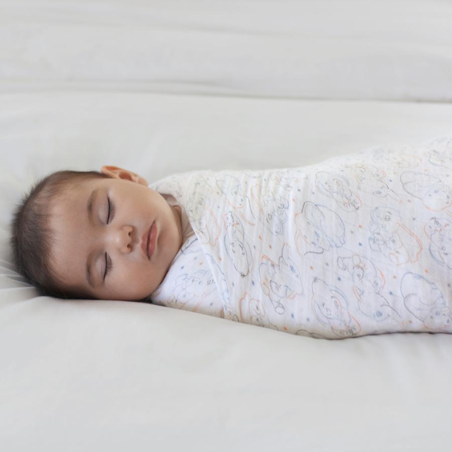 My darling dumbo muslins swaddle 3-pack Muslin Aden + Anais