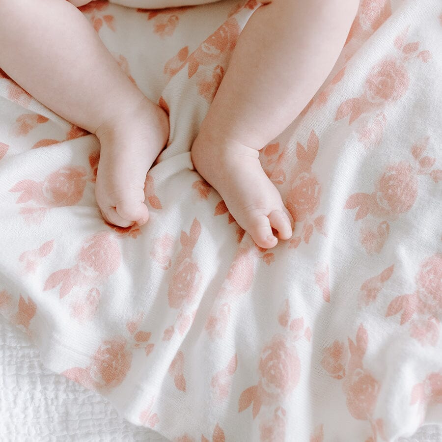 Musselina fofinha swaddle rosettes 120 cm Blanket Aden + Anais