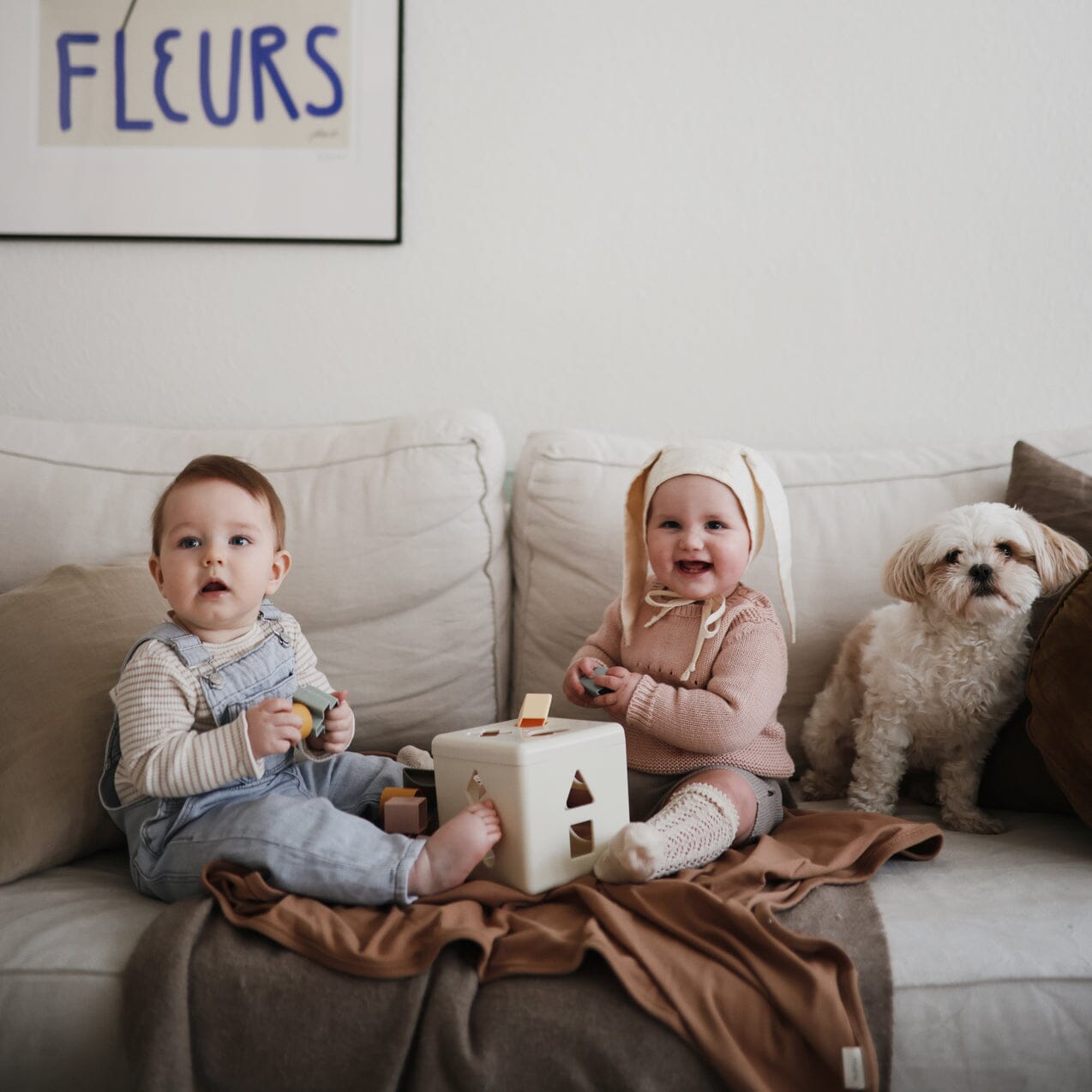 Cubo didático formas geométricas Toys mushie