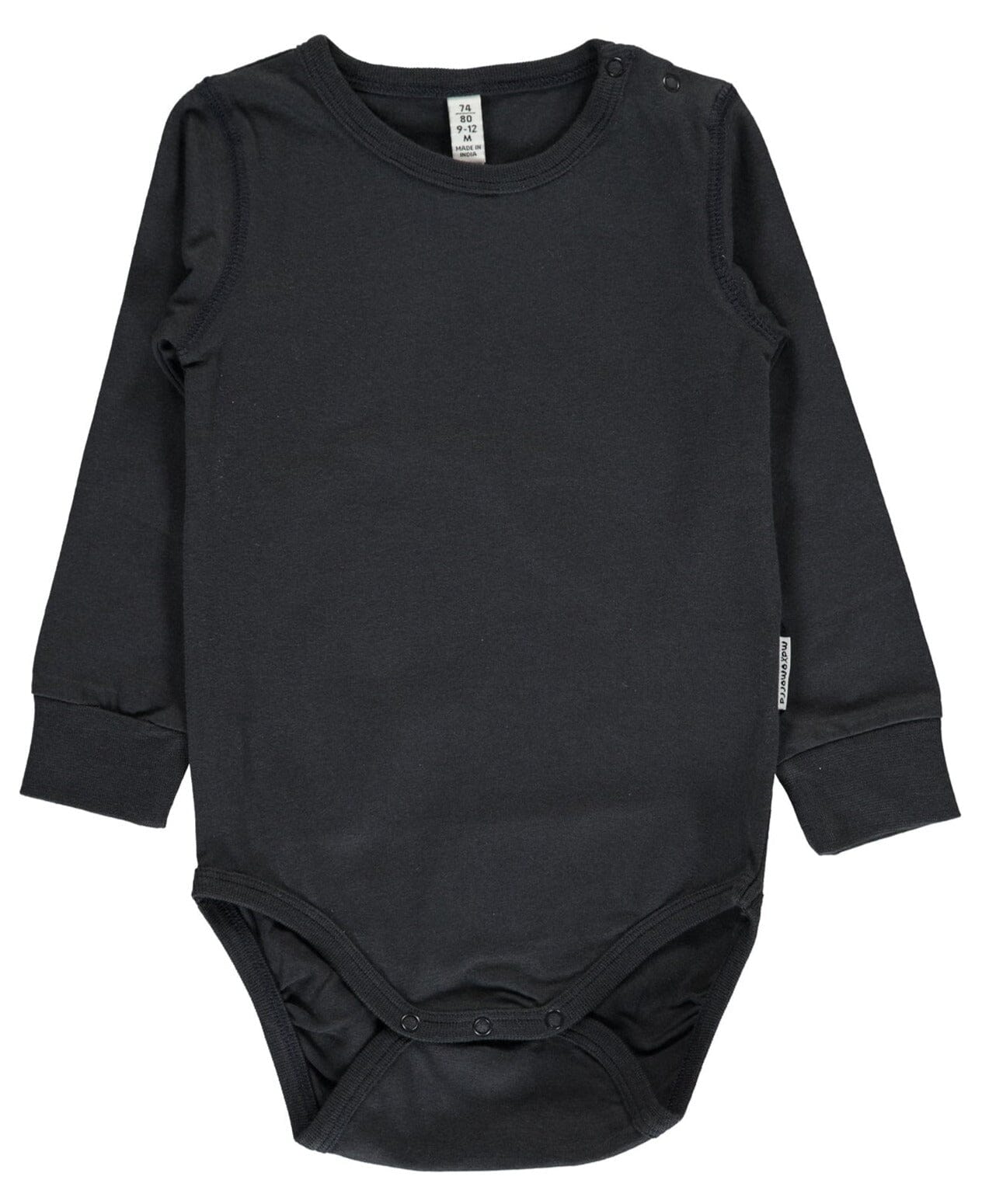 Body manga comprida black Body Maxomorra