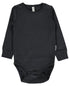 Body manga comprida black Body Maxomorra
