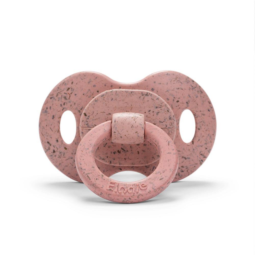 Bamboo pacifier silicone - faded rose Pacifier Elodie details