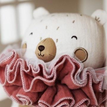 The bear and his raggedy ruff Picca Loulou Toys Picca Loulou