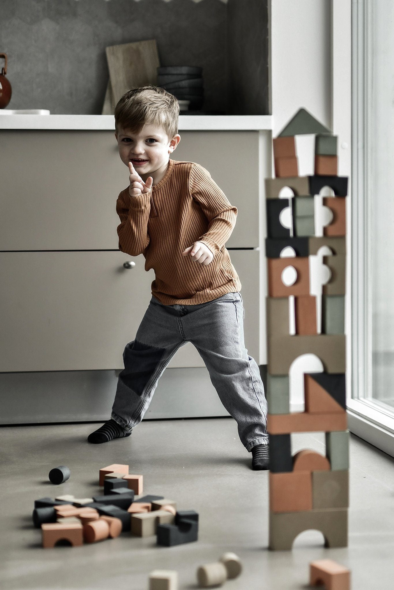 Building blocks foam XL pack Lille Vilde Toys LIlle Vilde