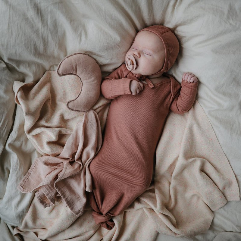 Body manga comprida c/ nó cedar 0-3M Bodies mushie