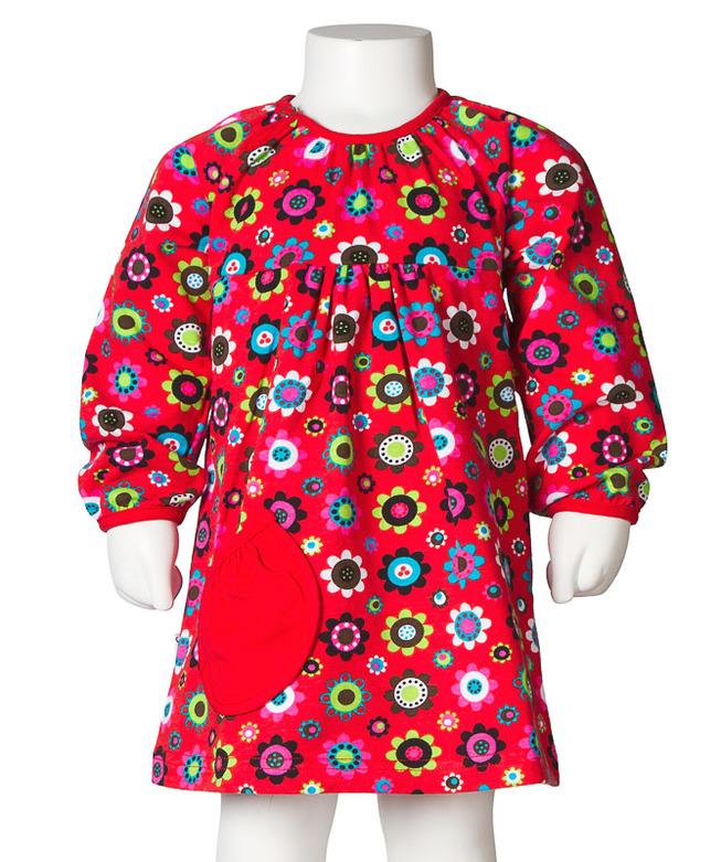 Puffy body dress flowers Dress JNY colourful kids