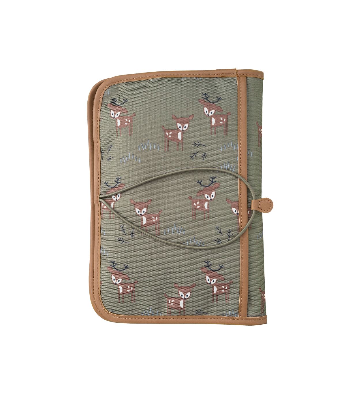 Bolsa + muda-fraldas veado verde Fresk