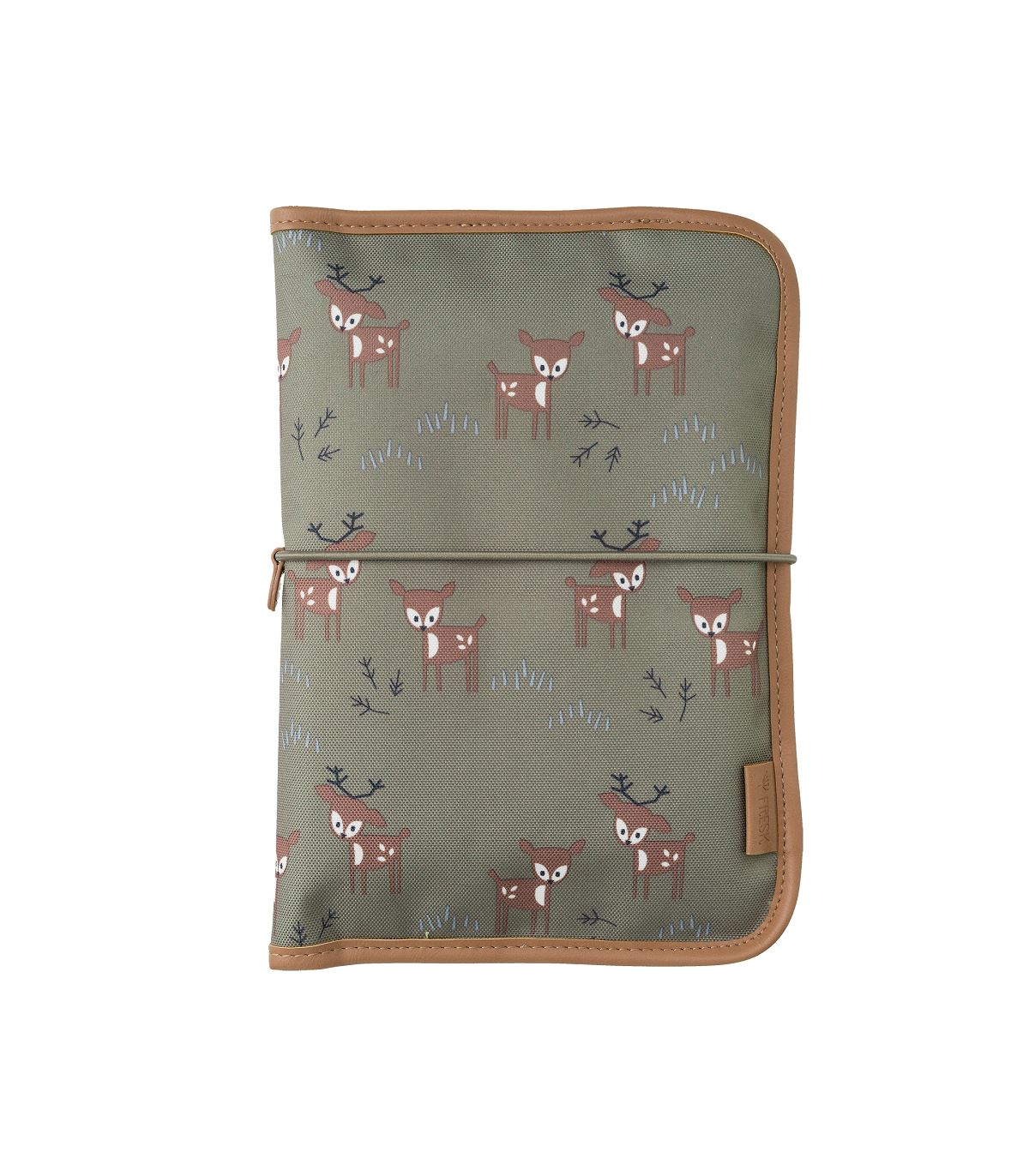 Bolsa + muda-fraldas veado verde Fresk