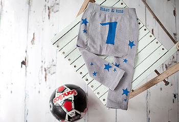 Boys Number Leggings Bottoms Blade & Rose