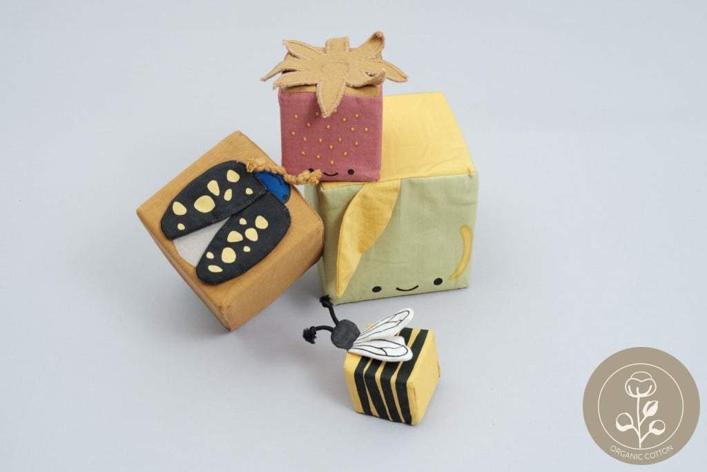 Soft cubes orchard Fabelab Toys Fabelab