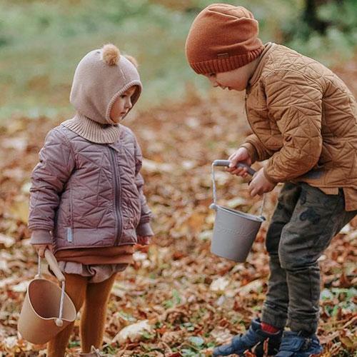 Balde praia cinza Scrunch Toys Scrunch