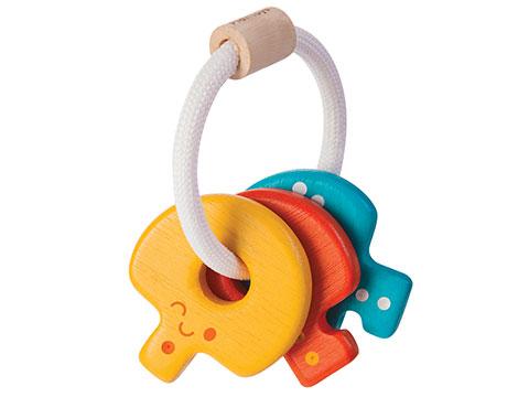 Baby key rattle Toys PlanToys